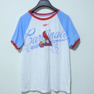 Nike St. Louis Cardinals Rewind Color Remix Raglan T-Shirt Women’s Large White B